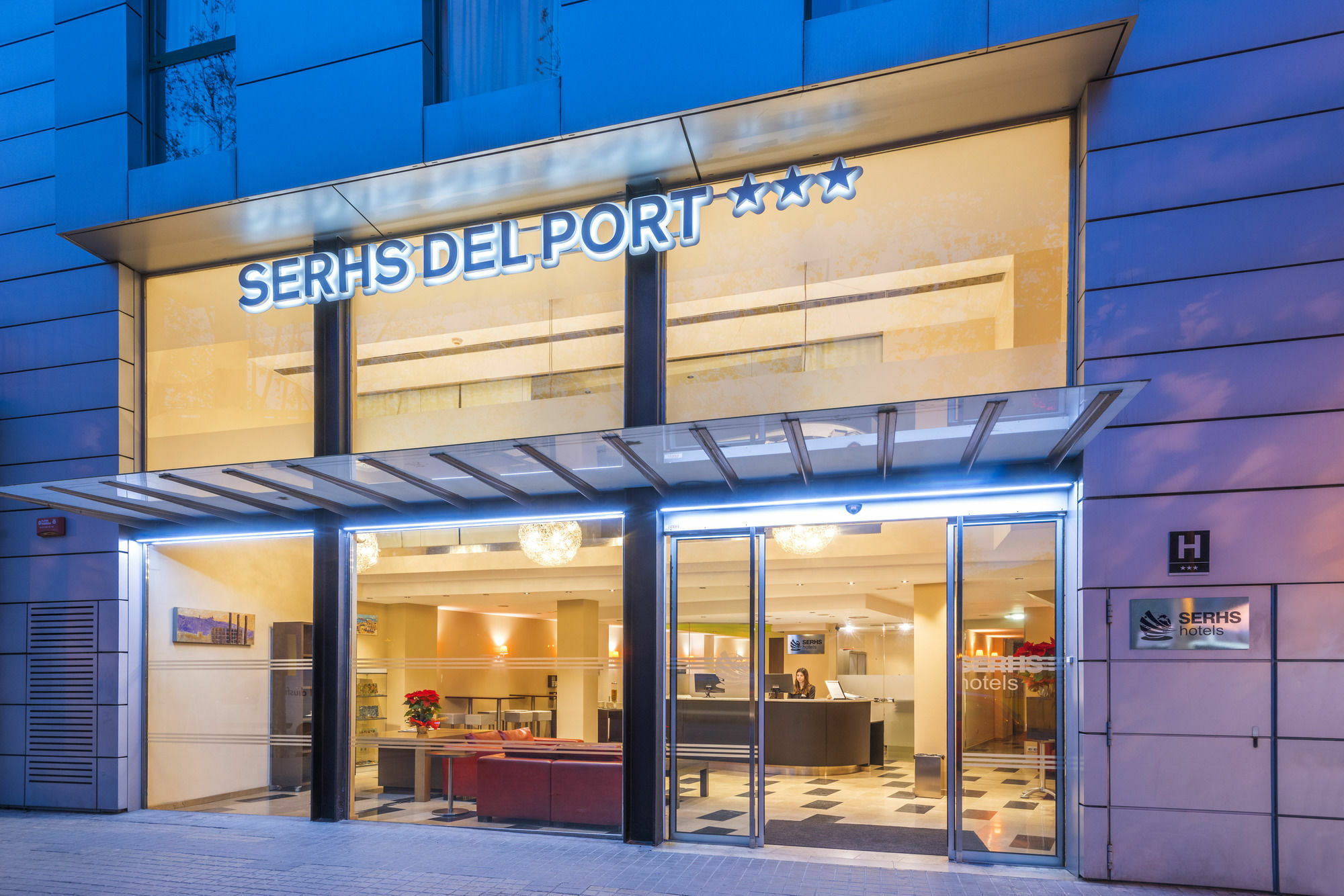 Hotel Serhs Del Port Barcelona Exterior foto